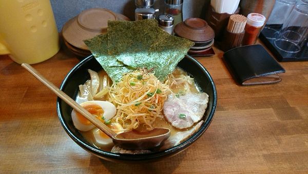 「でめきん味噌(辛ねぎ)」@麺酒場 でめきんの写真