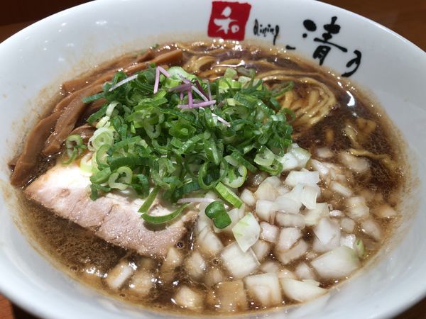 「煮干しブラック 750円」@清乃 近鉄店の写真