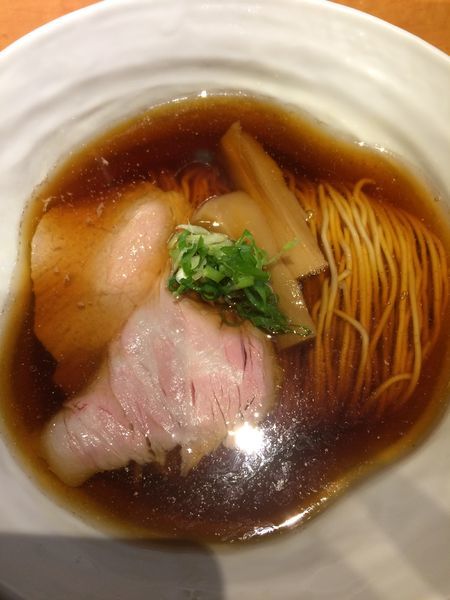 「醤油煮干そば700円」@柴崎亭の写真