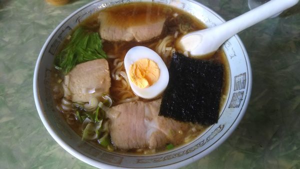 「ラーメン 550円」@来々軒食堂の写真