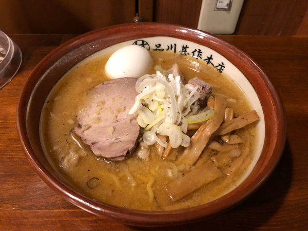 「味噌ラーメン」@札幌らーめん 品川甚作本店の写真