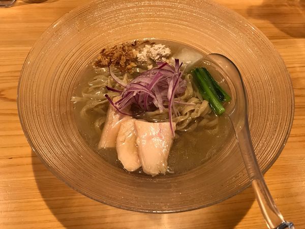 「冷やしらぁ麺 平打ちver」@麺屋 さくら井の写真