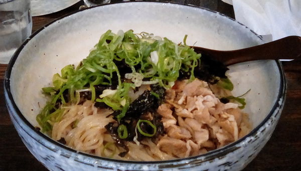 「和えそば　中」@麺場voyageの写真