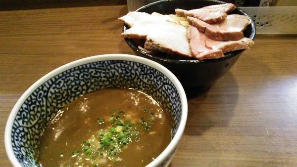 「チャーシュー極濃煮干つけ麺」@煮干しつけ麺 宮元の写真