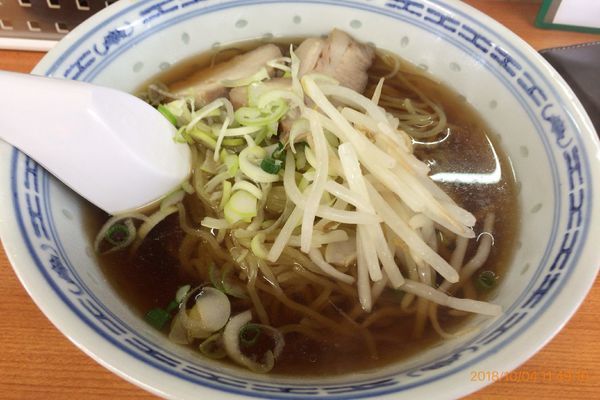 「ラーメン (醤油) 450円」@中華とうすけの写真