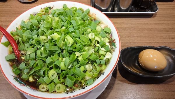 「中華そば ネギ増し 味玉」@麺や 太華 横浜橋店の写真
