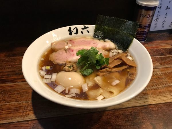 「特製醤油そば 1000円」@中華そば 幻六の写真