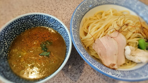 「豚骨魚介つけそば」@麺処 かつ善の写真