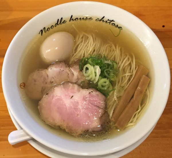 「塩830円+エビス小瓶400円」@麺庵ちとせの写真