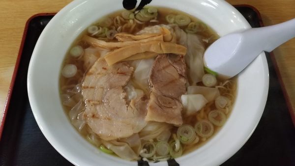 「海老ワンタンメン」@花鳥風月 酒田本店の写真