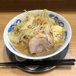 ラーメン並 野菜ちょいマシにんにくアブラ