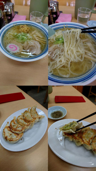 「『生姜らーめん+餃子(￥750+400)』」@小三郎の写真