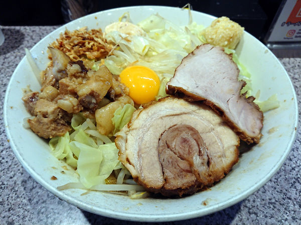 「汁なしそば(限定 極太多加水麺ver.)」@ラーメン宮郎の写真