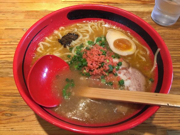 「えびみそラーメン（そのまま・太麺）」@えびそば一幻 総本店の写真