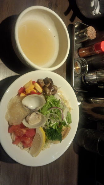 「9/20（木）『彩り野菜と蛤の冷やしつけそば』　1000円」@つけ麺 一燈の写真