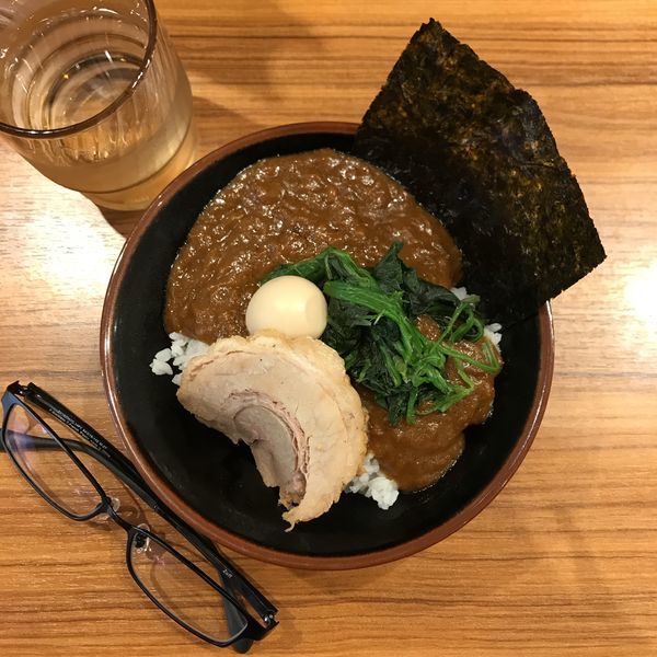 「特製家系カレー(ミニカレー)」@横浜家系ラーメン 豊島家の写真