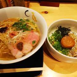 真鯛と蛤の塩そば