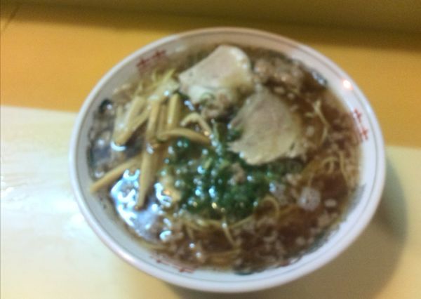 「中華そば(大) 600円」@つたふじ 本店の写真