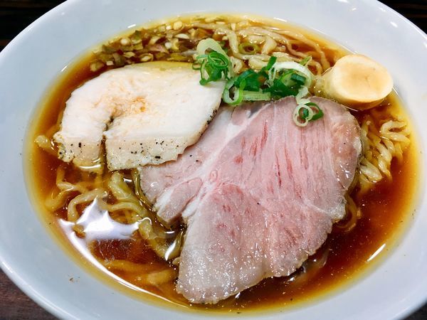 「限定 亀ちゃんの」@中華そば 梟の写真