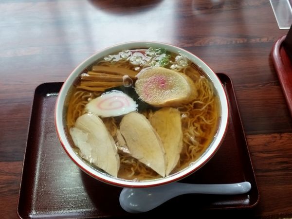 「中華そば(大)」@名代三角そばやの写真