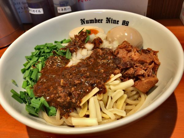 「油そばBLACK」@麺Dining Number Nine 09の写真