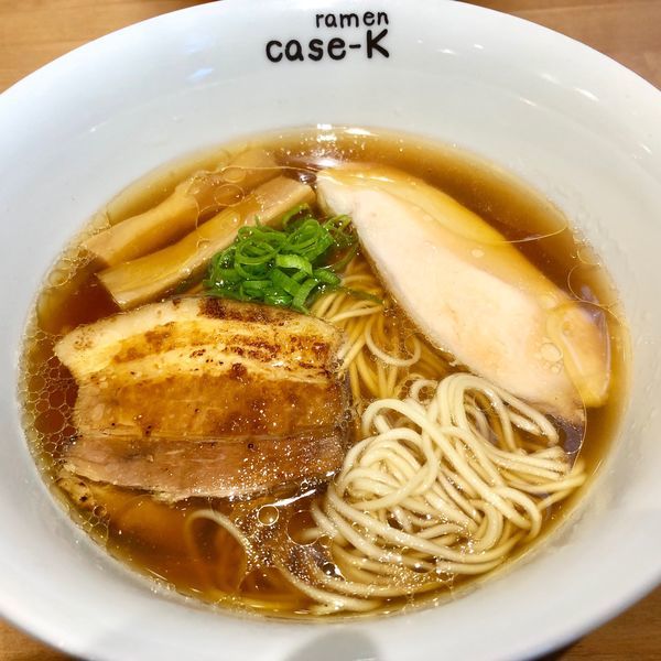 「とりのらぁめん750円」@ramen case-Kの写真