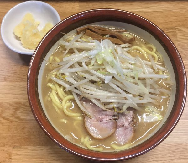 「味噌らーめんもやし大盛800円」@味噌っ子 ふっくの写真