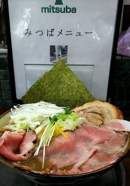 「特製魚介ラーメン(限定)」@麺屋みつば＋クローバーの写真