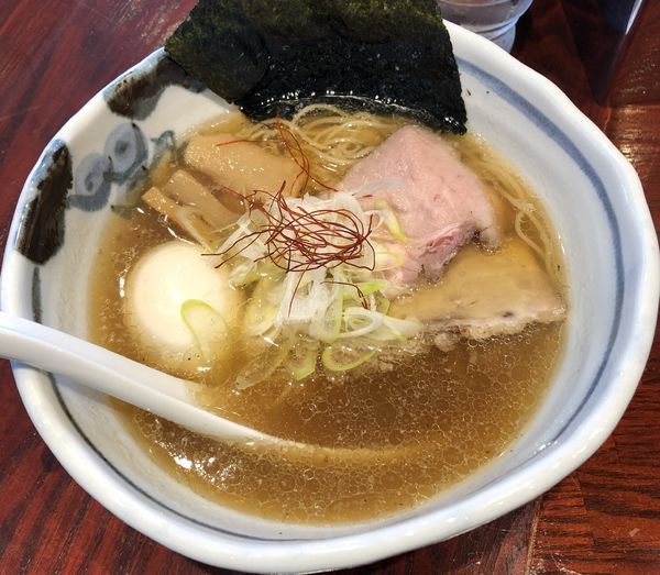 「味玉らーめん・塩（￥850）」@麺心 あしまるの写真