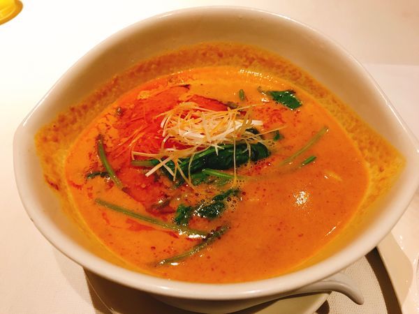 「タンタン麺(四川風辛味そば)1545円」@南国酒家 原宿店の写真