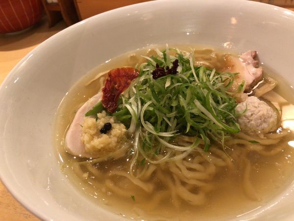 「塩そば 1000円」@饗 くろ㐂の写真