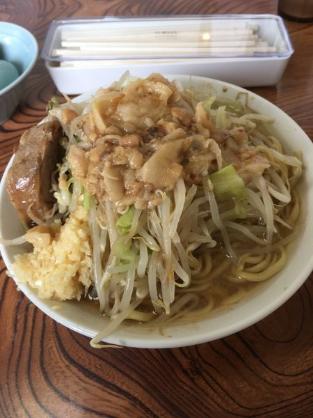 「小ラーメン（ニンニク、アブラ）」@らーめん つの旨の写真
