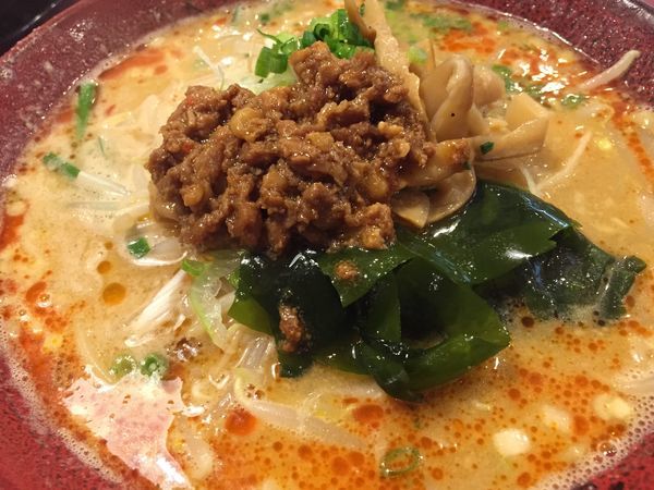 「濃厚ごま味噌担々麺」@満天家 下栗本店の写真