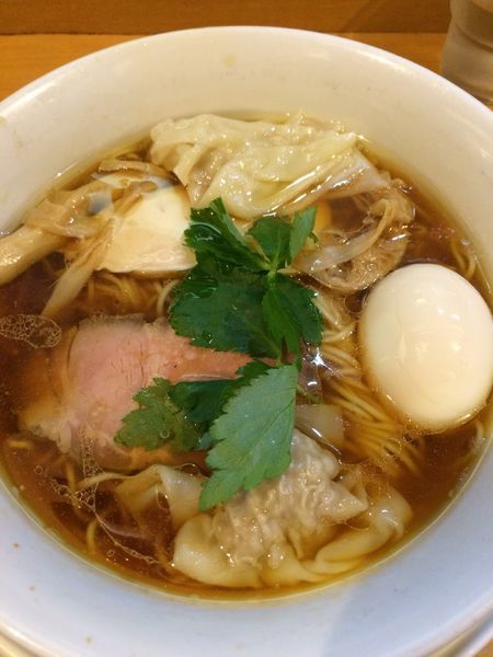 「特製醤油そば1000円」@中華そば 大井町 和渦の写真