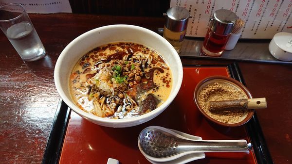 「麻辣坦々麺」@担々麺専門 發巳 砥上店の写真