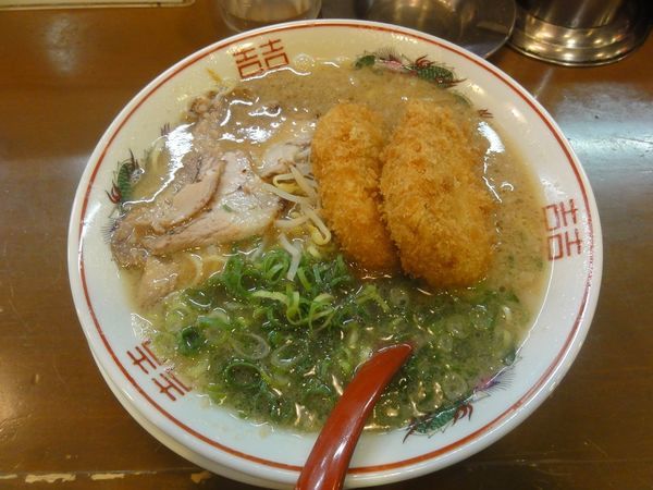 「コロッケラーメン」@ラーメン壱番館の写真