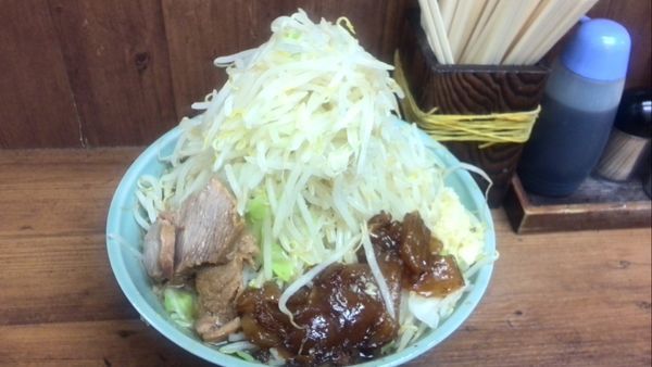 「大ラーメン800円」@ラーメン二郎 池袋東口店の写真