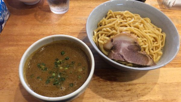 「カレーつけ麺 大盛(小ライス付」@ふきのとうの写真