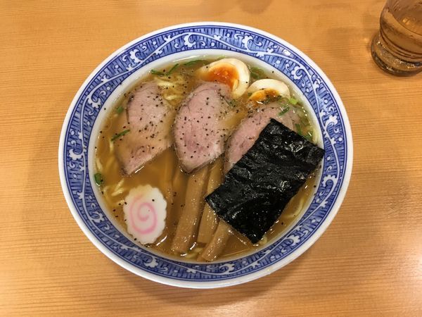「特製中華そば」@中華そば 青葉 中野本店の写真