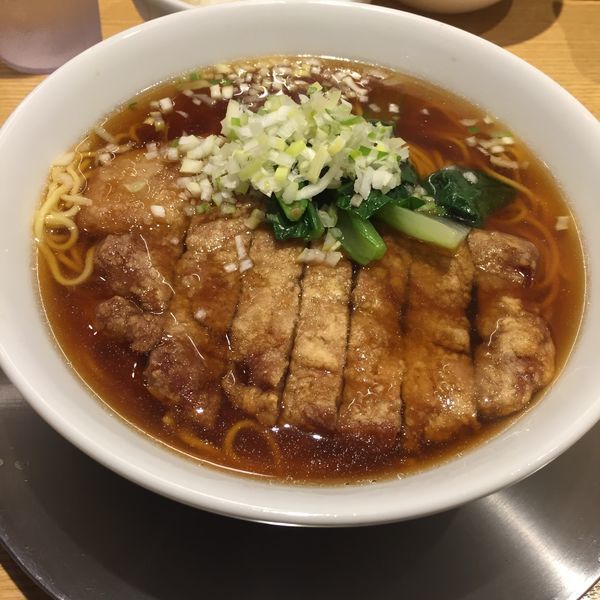 「排骨ラーメン ライス無料」@排骨担々 五ノ井の写真
