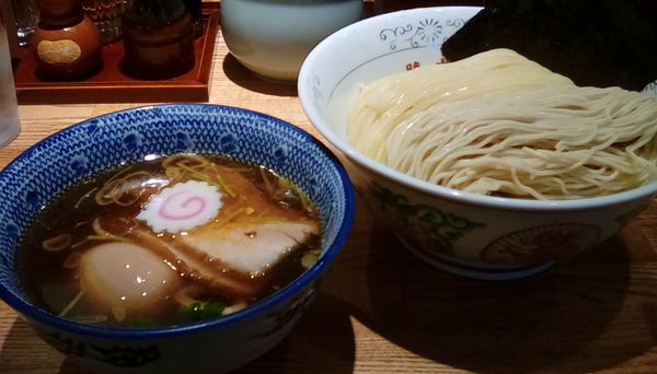 「特製清湯つけそば　大盛」@つけそば 神田勝本の写真