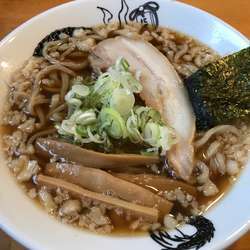 背脂そば  650円