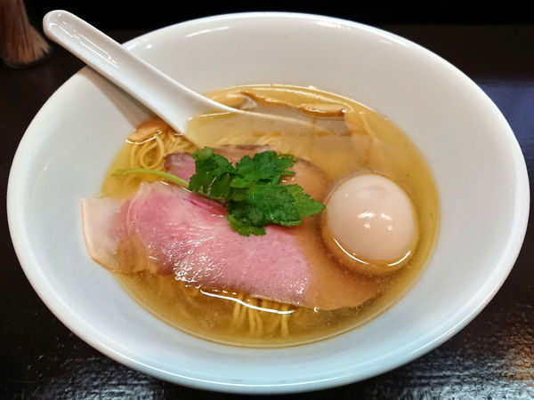 「味玉塩蕎麦」@神保町黒須の写真