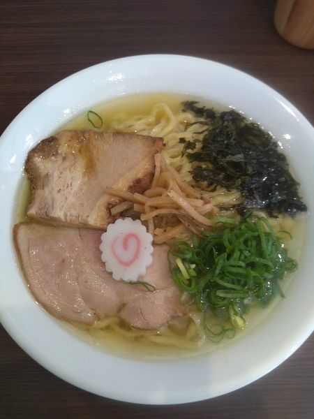 「塩らーめん 780円 (大盛250g)」@麺や 河野の写真