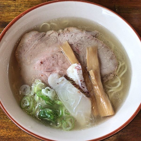 「あら炊き中華そば塩　800円」@中華そば GO.TO.KU ～仁～の写真