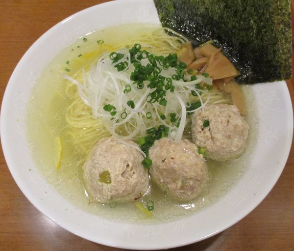 「塩ラーメン　750円」@稲荷屋の写真