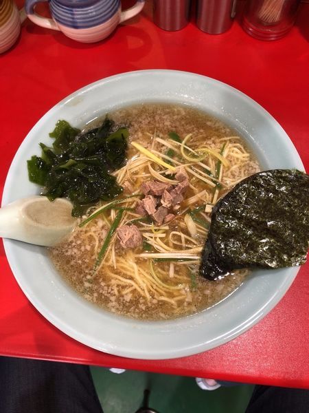 「ネギラーメン　350円」@新ラーメンショップ 蕨店の写真