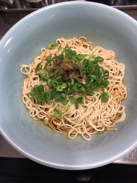 「汁なし担々麺2辛（580円）」@汁なし担担麺専門 キング軒 薬研堀出張所の写真