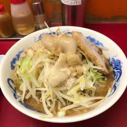ラーメン並野菜ちょいマシアブラ