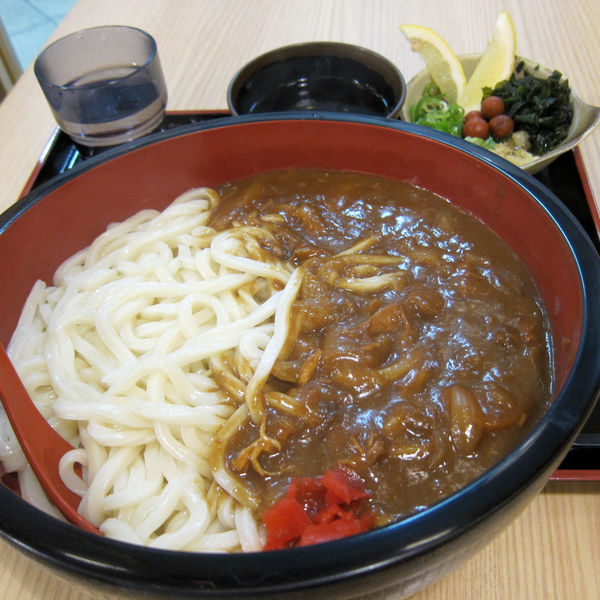 「カレーうどん 4玉 520円（釜揚げ）」@たも屋 有楽町店の写真